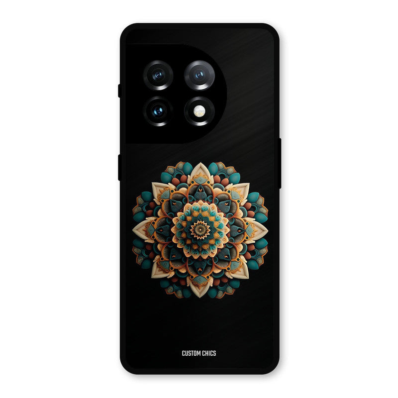 3d Mandala Art OnePlus 11 Mobile Back Cover - Aesthetic PrintShield Case