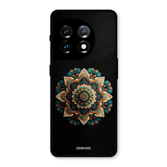 3d Mandala Art OnePlus 11 Mobile Back Cover - Aesthetic PrintShield Case