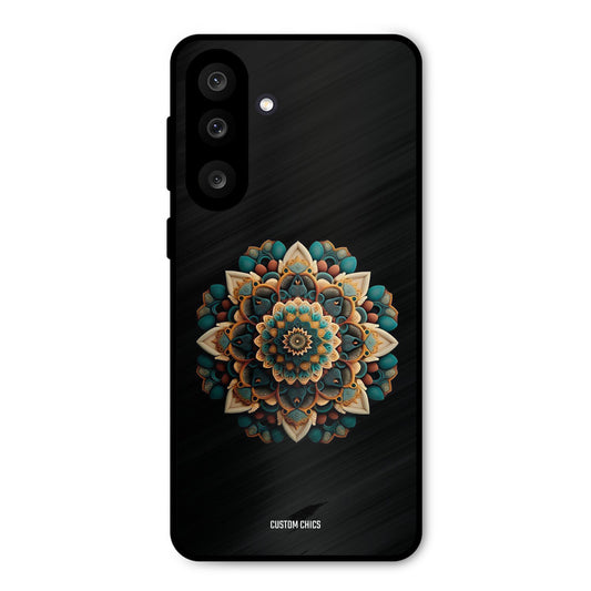 3d Mandala Art Samsung Galaxy M56 Mobile Back Cover - Aesthetic PrintShield Case