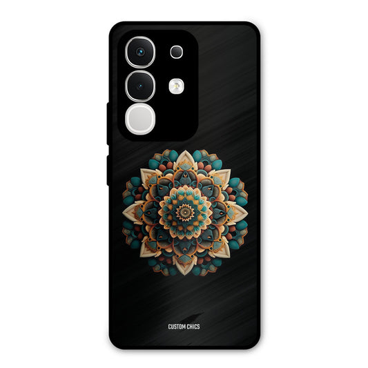 3d Mandala Art iQoo Z10x Mobile Back Cover - Aesthetic PrintShield Case