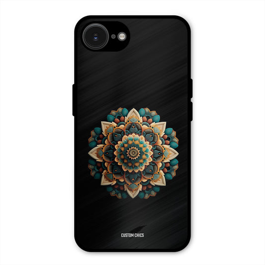 3d Mandala Art iPhone 16e Mobile Back Cover - Aesthetic PrintShield Case