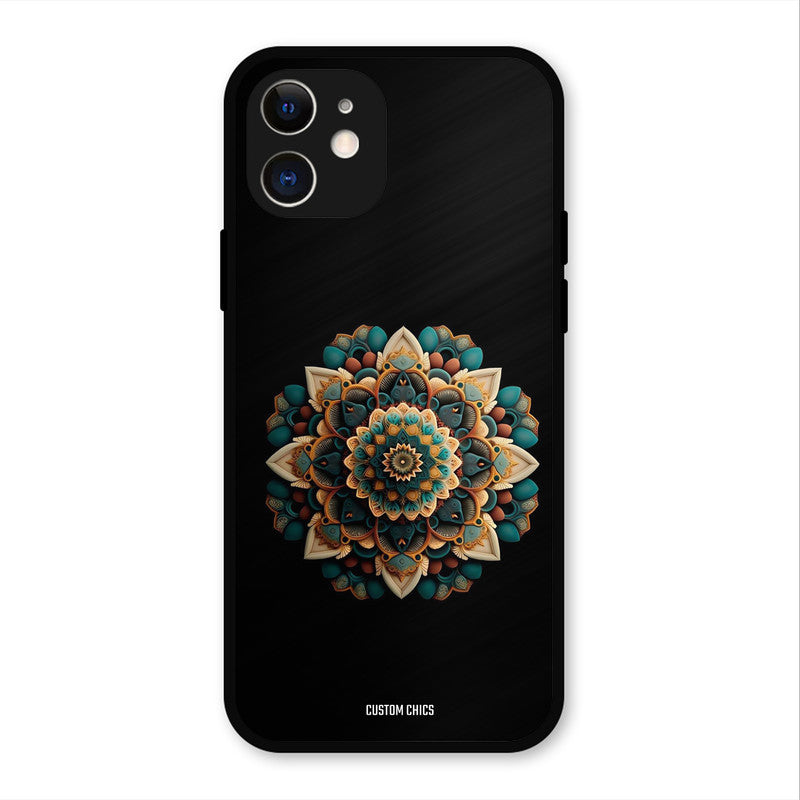 3d Mandala Art IPhone 12 Mobile Back Cover - Aesthetic PrintShield Case