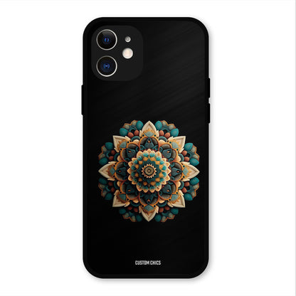 3d Mandala Art IPhone 12 Mobile Back Cover - Aesthetic PrintShield Case