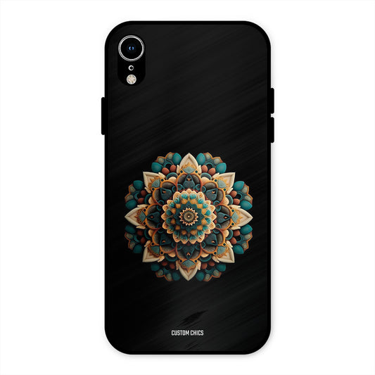 3d Mandala Art iPhone XR Mobile Back Cover - Aesthetic PrintShield Case