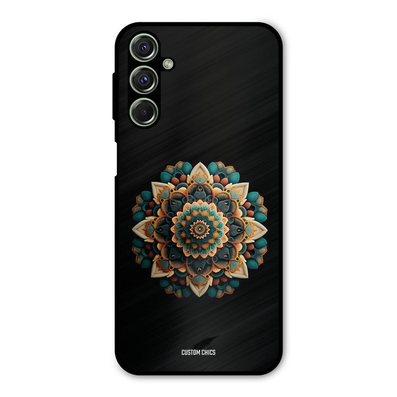 3d Mandala Art Samsung Galaxy M34 Mobile Back Cover - Aesthetic PrintShield Case