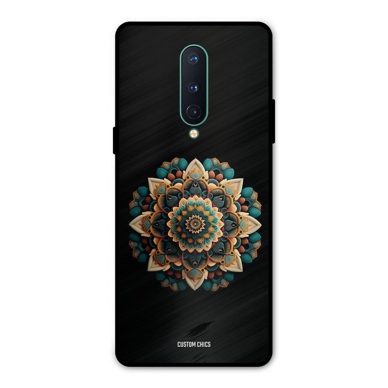 3d Mandala Art Oneplus 8 Mobile Back Cover - Aesthetic PrintShield Case