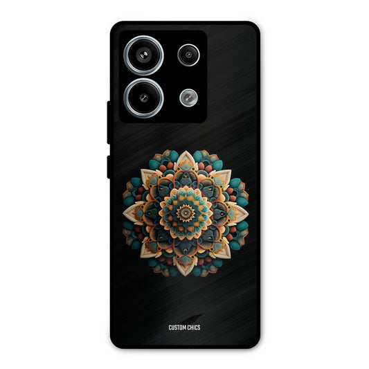 3d Mandala Art Redmi Note 13 Pro 5G Mobile Back Cover - Aesthetic PrintShield Case
