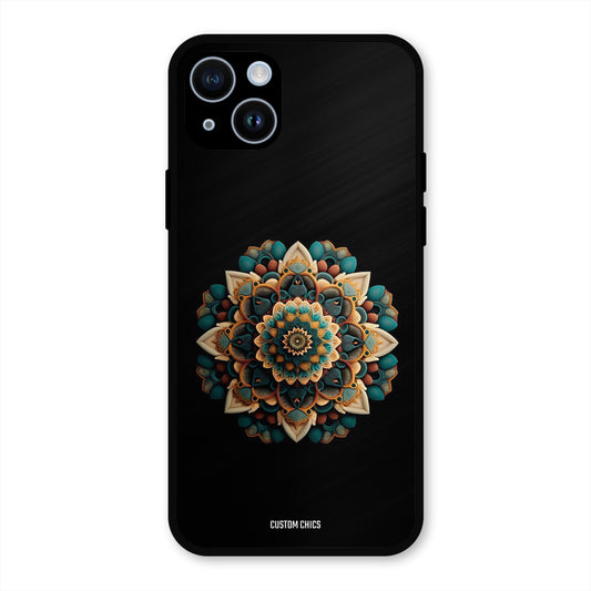 3d Mandala Art iPhone 14 Mobile Back Cover - Aesthetic PrintShield Case