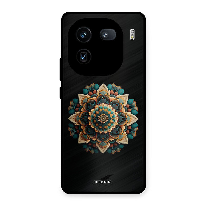 3d Mandala Art iQOO 12 Mobile Back Cover - Aesthetic PrintShield Case
