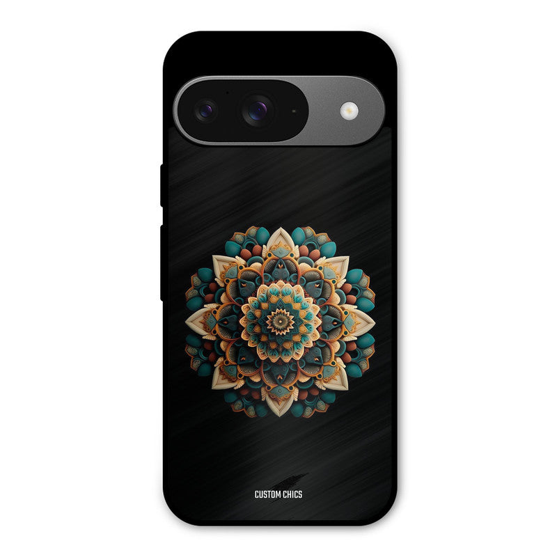 3d Mandala Art Google Pixel 9 Mobile Back Cover - Aesthetic PrintShield Case