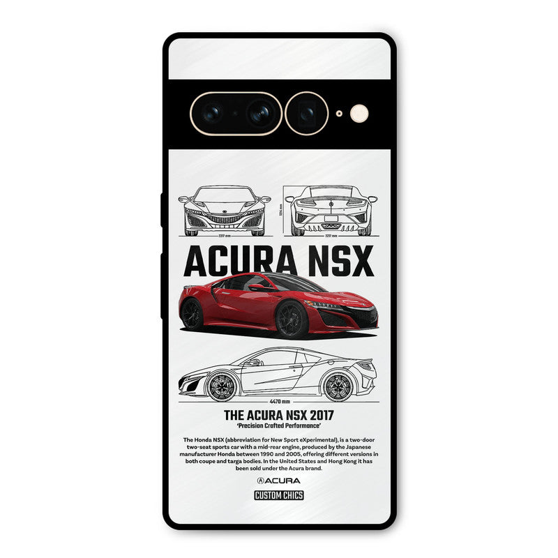 Acura NSX Google Pixel 7 Pro Mobile Back Cover - Car&Bike PrintShield Case