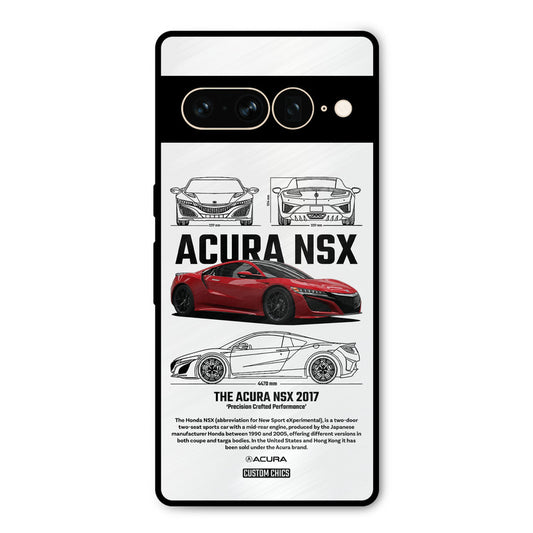 Acura NSX Google Pixel 7 Pro Mobile Back Cover - Car&Bike PrintShield Case