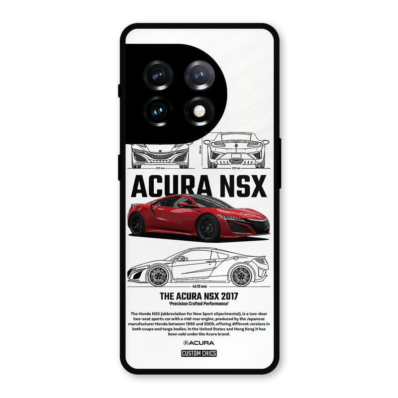 Acura NSX OnePlus 11 Mobile Back Cover - Car&Bike PrintShield Case
