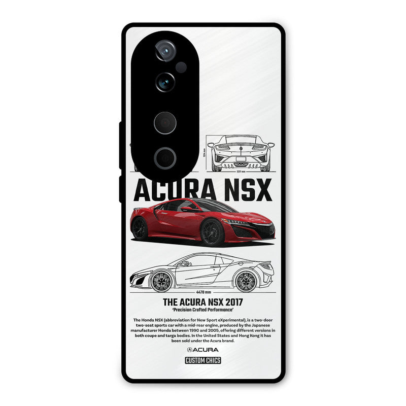 Acura NSX Vivo V40 Mobile Back Cover - Car&Bike PrintShield Case