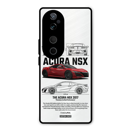 Acura NSX Vivo V40 Mobile Back Cover - Car&Bike PrintShield Case