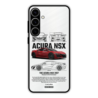 Acura NSX Samsung Galaxy S24 Plus Mobile Back Cover - Car&Bike PrintShield Case