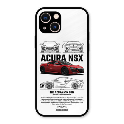 Acura NSX iPhone 13 Mobile Back Cover - Car&Bike PrintShield Case