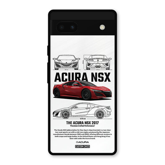 Acura NSX Google Pixel 6a Mobile Back Cover - Car&Bike PrintShield Case