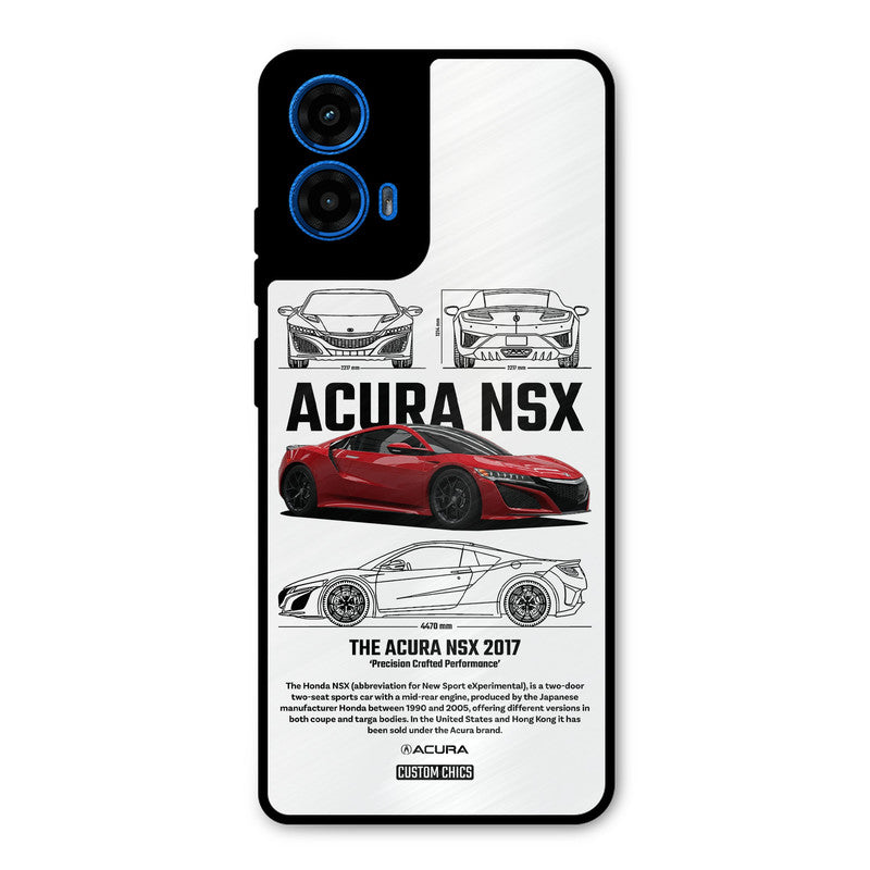 Acura NSX Moto G45 Mobile Back Cover - Car&Bike PrintShield Case