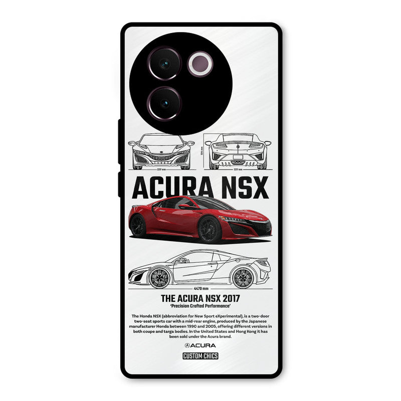 Acura NSX Vivo V30e Mobile Back Cover - Car&Bike PrintShield Case