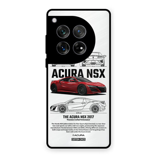 Acura NSX OnePlus 12 Mobile Back Cover - Car&Bike PrintShield Case