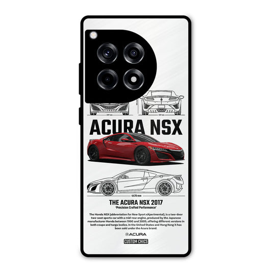Acura NSX OnePlus 12R Mobile Back Cover - Car&Bike PrintShield Case