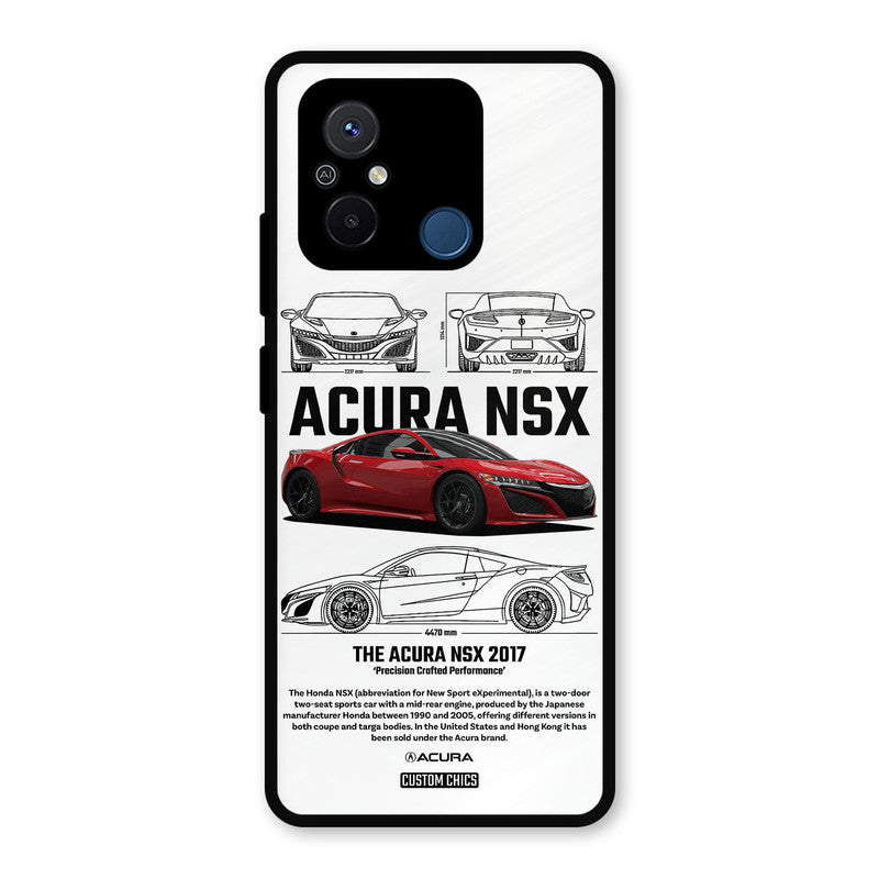 Acura NSX Redmi 12c Mobile Back Cover - Car&Bike PrintShield Case