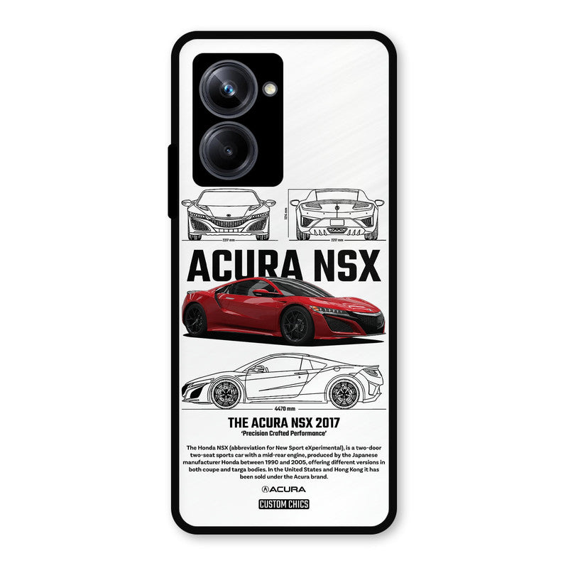 Acura NSX Realme 10 Pro Mobile Back Cover - Car&Bike PrintShield Case