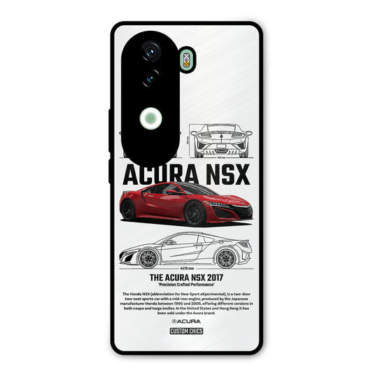 Acura NSX iQOO Z9s Mobile Back Cover - Car&Bike PrintShield Case