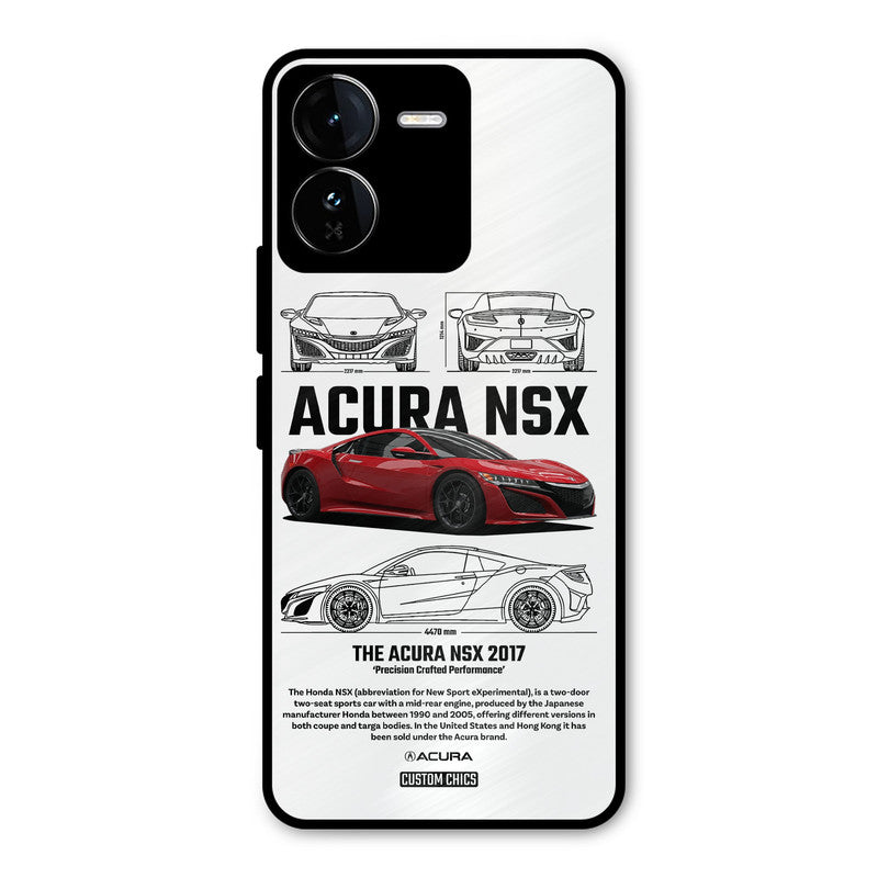 Acura NSX iQOO Z9 Mobile Back Cover - Car&Bike PrintShield Case