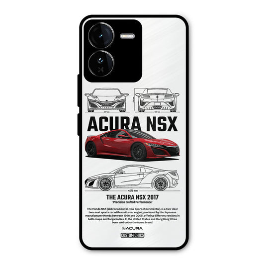 Acura NSX iQOO Z9 Mobile Back Cover - Car&Bike PrintShield Case