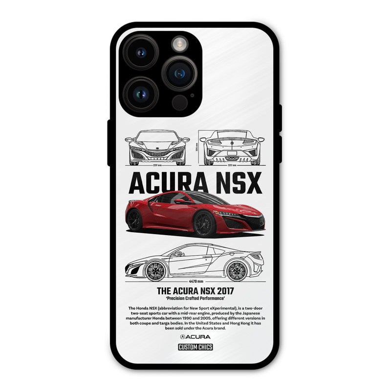 Acura NSX iPhone 14 Pro Max Mobile Back Cover - Car&Bike PrintShield Case