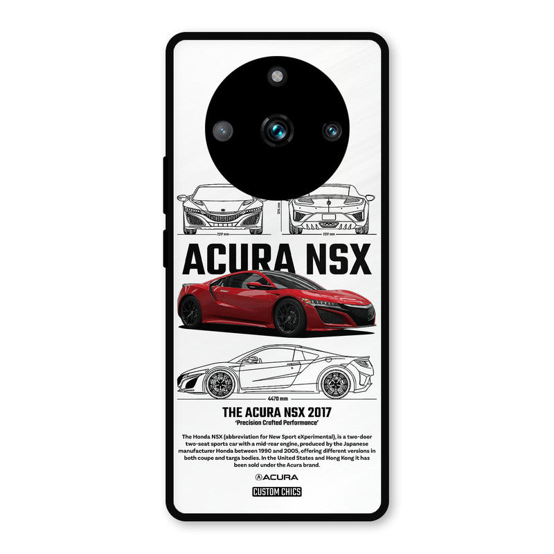 Acura NSX Realme Narzo 60 Pro Mobile Back Cover - Car&Bike PrintShield Case