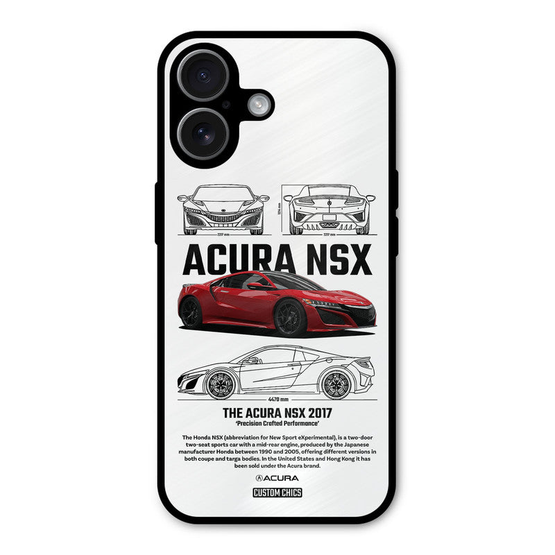 Acura NSX iPhone 17 Mobile Back Cover - Car&Bike PrintShield Case