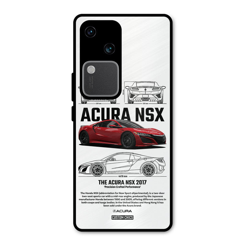 Acura NSX Vivo V30 Mobile Back Cover - Car&Bike PrintShield Case