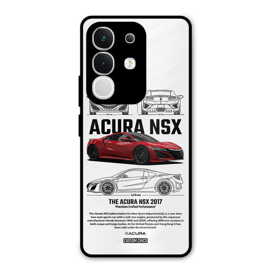 Acura NSX iQoo Z10x Mobile Back Cover - Car&Bike PrintShield Case