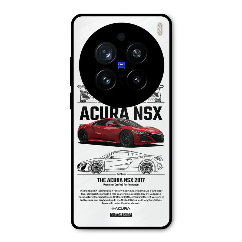 Acura NSX Vivo X200 Pro Mobile Back Cover - Car&Bike PrintShield Case