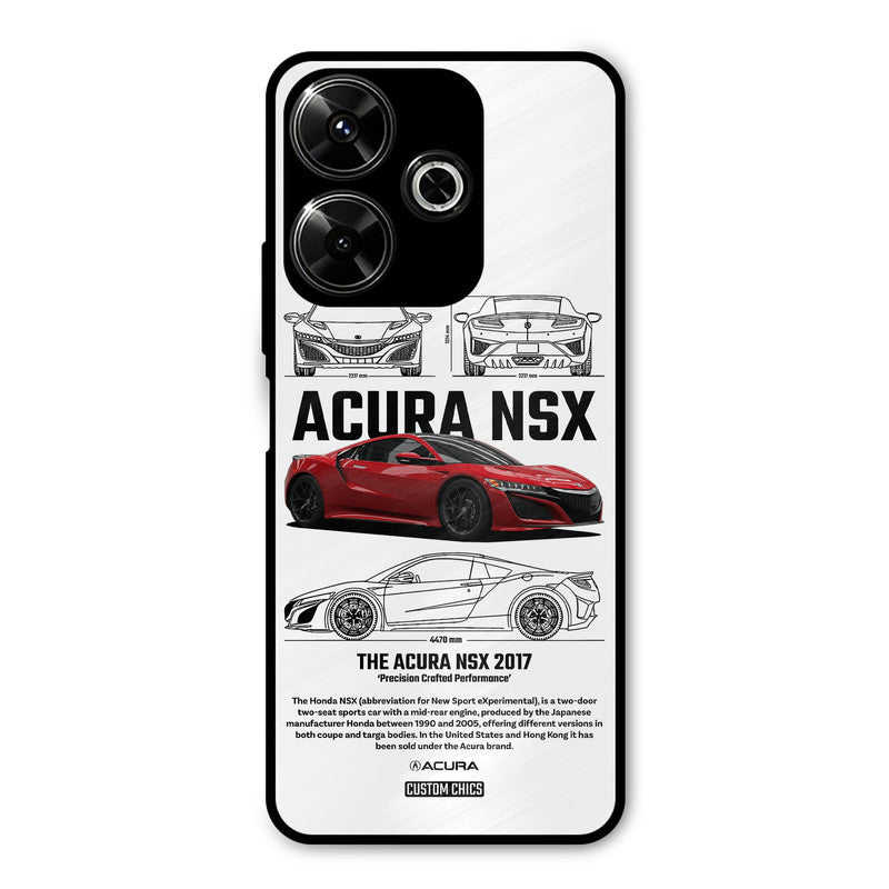 Acura NSX Redmi 13 5G Mobile Back Cover - Car&Bike PrintShield Case