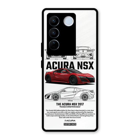 Acura NSX Vivo V27 Pro Mobile Back Cover - Car&Bike PrintShield Case