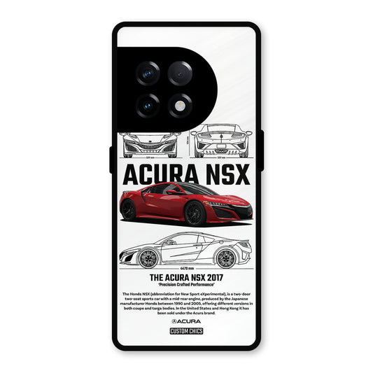 Acura NSX OnePlus 11R Mobile Back Cover - Car&Bike PrintShield Case