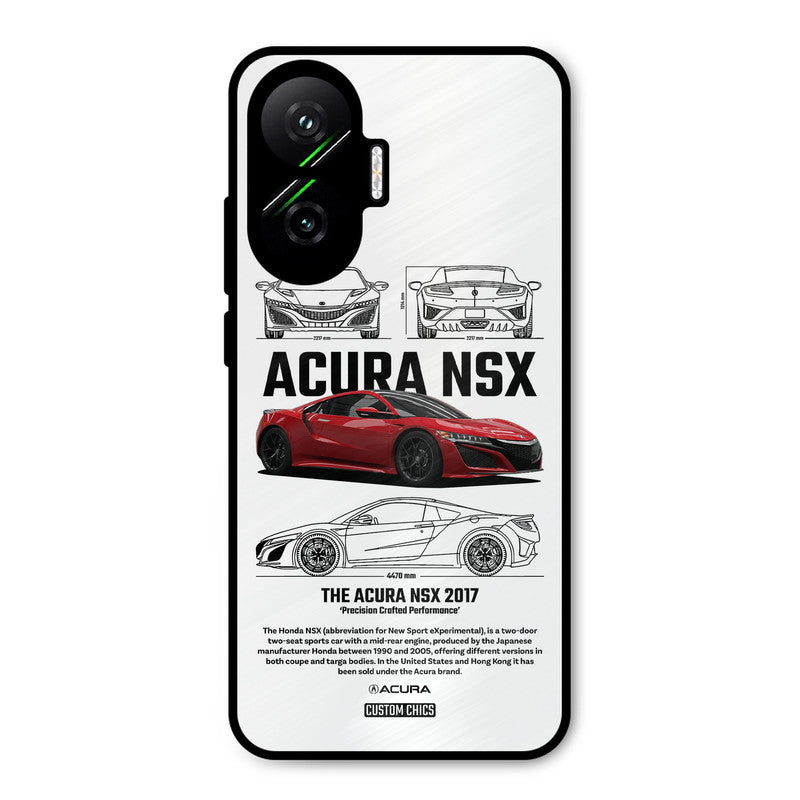 Acura NSX Poco F7 5G Mobile Back Cover - Car&Bike PrintShield Case