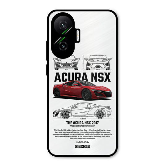 Acura NSX Poco F7 5G Mobile Back Cover - Car&Bike PrintShield Case