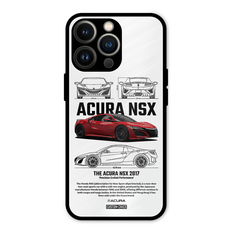 Acura NSX iPhone 13 Pro Mobile Back Cover - Car&Bike PrintShield Case