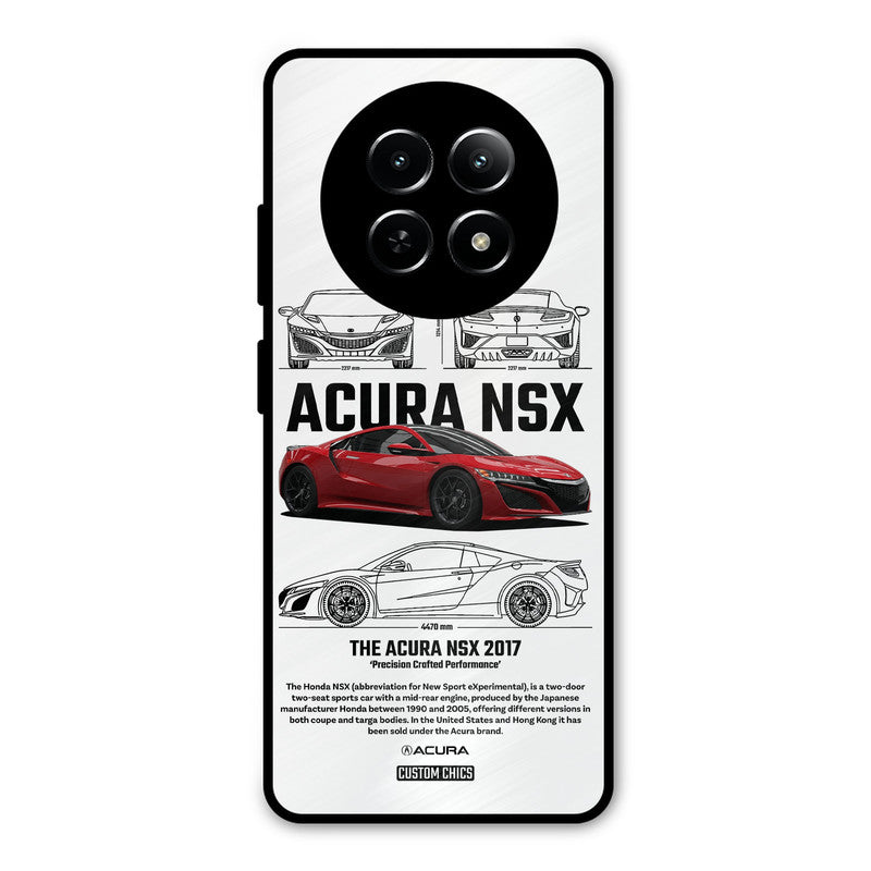 Acura NSX Realme 13 5G Mobile Back Cover - Car&Bike PrintShield Case
