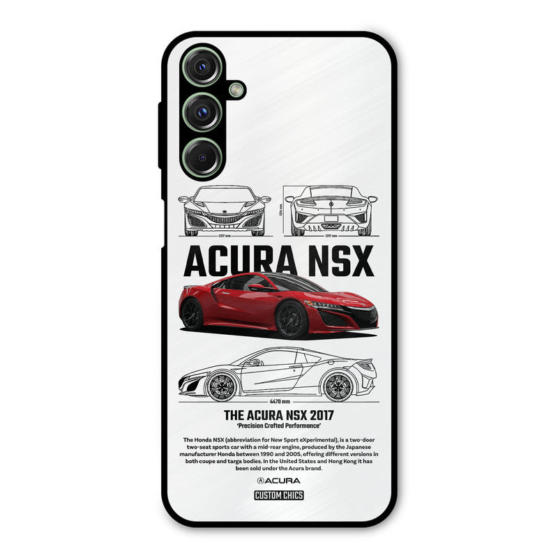 Acura NSX Samsung Galaxy M34 Mobile Back Cover - Car&Bike PrintShield Case