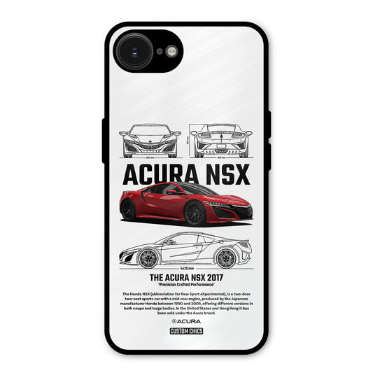 Acura NSX iPhone 16e Mobile Back Cover - Car&Bike PrintShield Case