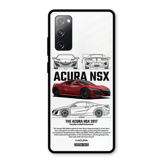 Acura NSX Samsung Galaxy S20 FE Mobile Back Cover - Car&Bike PrintShield Case