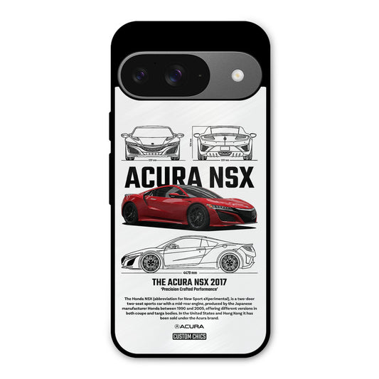 Acura NSX Google Pixel 9 Mobile Back Cover - Car&Bike PrintShield Case