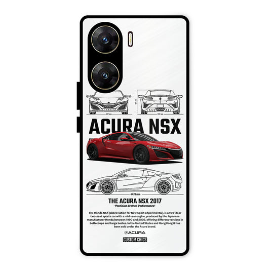 Acura NSX Vivo V29e Mobile Back Cover - Car&Bike PrintShield Case