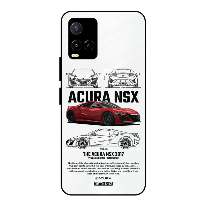 Acura NSX Vivo Y33s Mobile Back Cover - Car&Bike PrintShield Case